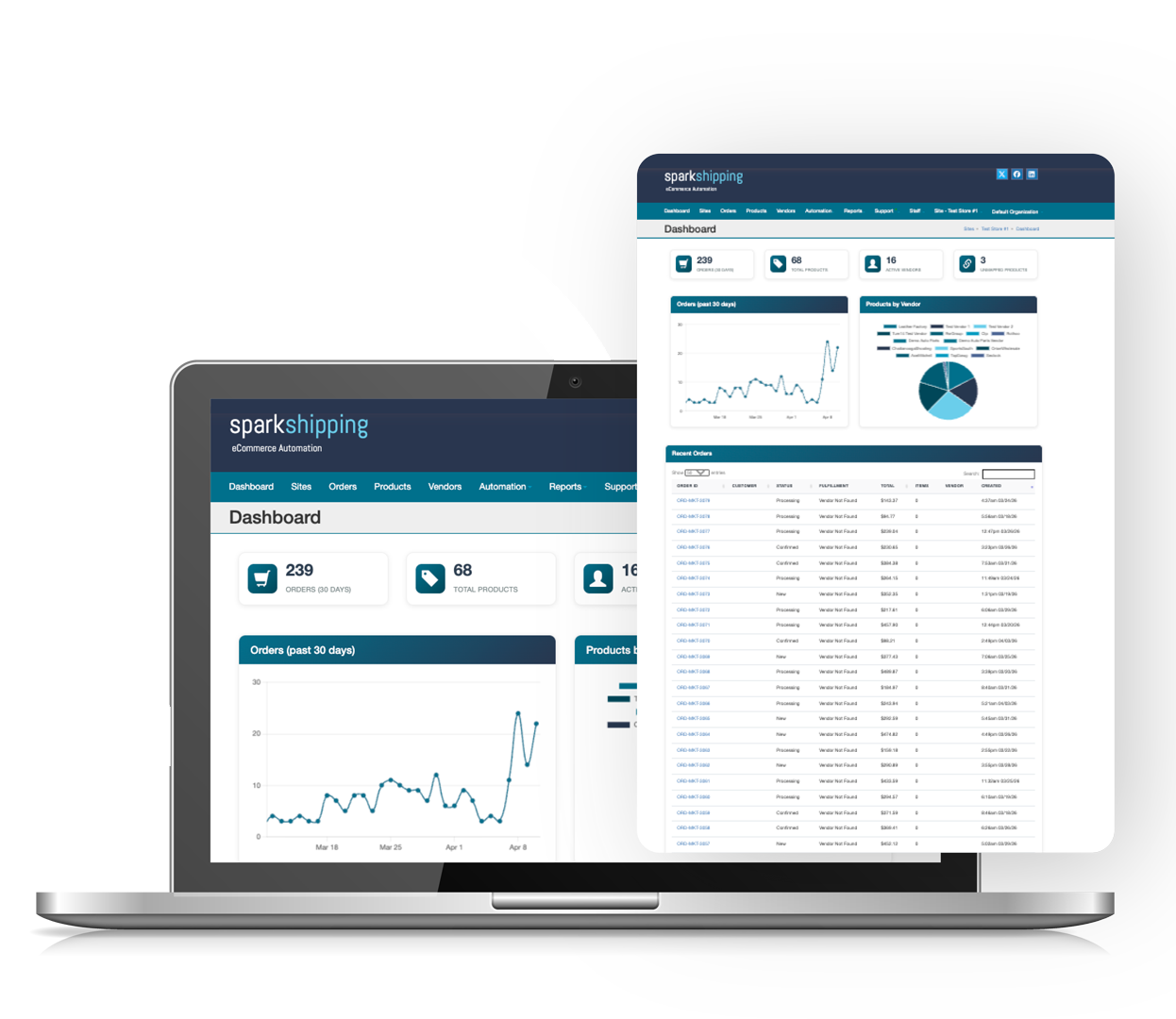 Spark Shipping Dashboard